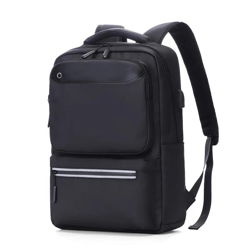 Waterproof Oxford Backpack with USB Port for Laptops