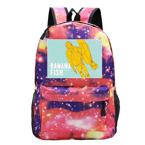 Banana Fish Anime Backpack Teenage Girl Shoulder Bag Waterproof School