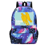 Banana Fish Anime Backpack Teenage Girl Shoulder Bag Waterproof School