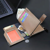 Soft Leather Men Wallets Purse Short Male Clutch Office Wallet Mens Money Bag