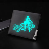 NieR:Automata YoRHa Cosplay Luminous Short Wallet Cartoon Money Bag