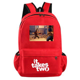 It Takes Two Schoolbag Waterproof Backpack for Students