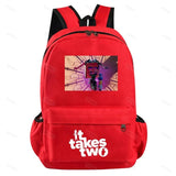 It Takes Two Schoolbag Waterproof Backpack for Students