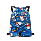 Kid Backpack Boys Girls Swimming Bag Waterproof Print Sports Bag