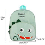 Boy Dinosaur Preschool Backpack, Kids Travel Bookbag