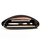 YUES KANGAROO Men Clutch Bag Large Capacity Soft Leather Envelope Wallet