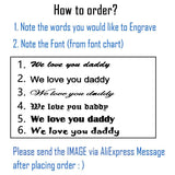 Personalized Men's Photo Wallet with PU Leather - Birthday Gift