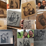 Personalized Men's Photo Wallet with PU Leather - Birthday Gift