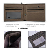 Personalized Men's Photo Wallet with PU Leather - Birthday Gift