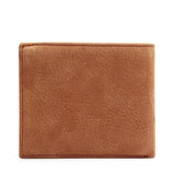 Vintage Crazy Horse Leather Wallet Men Purse Clutch Bag Male Money Clips