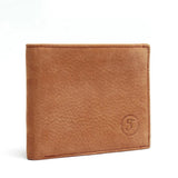 Vintage Crazy Horse Leather Wallet Men Purse Clutch Bag Male Money Clips