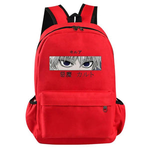 Canvas Backpack Boys Anti-Theft School Backpack Girls Anime Laptop Travel