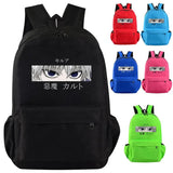 Canvas Backpack Boys Anti-Theft School Backpack Girls Anime Laptop Travel