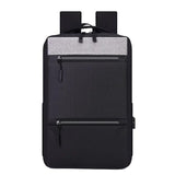 Men's Waterproof USB College Backpack 15.6 Inch Laptop Bag