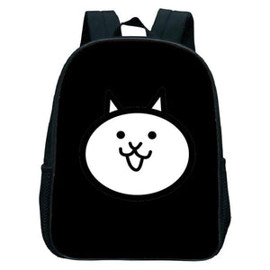 Battle Cats Backpack Kids Cartoon School Bag Boys Girls