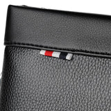 Leather Man Clutch Bag Coins Pocket Purse Envelope Long Wallets