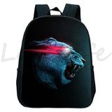 Mr Beast Lightning Cat Backpacks Kids Anime Rucksacks