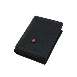 Men's Canvas Student Wallet Zipper 3 Fold Purse 4 Colors X102