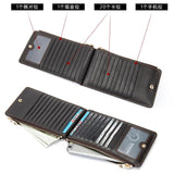 Vintage Leather Clutch Bag Men's Wallet