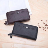 Men Clutch Bag Wallet Passcard Pocket