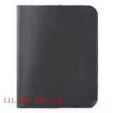 Crazy Horse Leather Men's Wallet Retro Vertical Full Leather Wallet