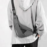 Men's Waterproof Crossbody Backpack for Outdoor Hiking