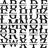 Corner Monogram Initial Mens Tri-Fold PU Leather Wallet