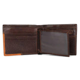 Stylish Zipper Leather Men's Wallet