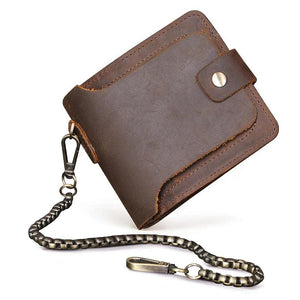 Soft Leather Vintage Organizer Wallet Purse