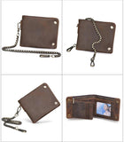 Soft Leather Vintage Organizer Wallet Purse