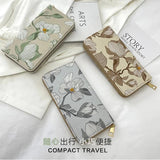 PU Ladies Purse Zero Purse Large Capacity Mobile Phone Bag