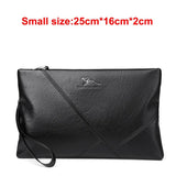 Men Wallets Casual Business Clutch Bag Zipper Envelope Long Wallet