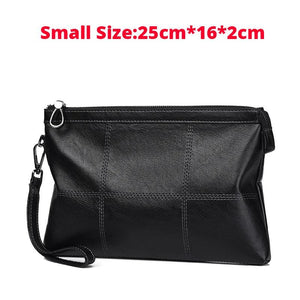 Kangaroo Business Men Wallet Leather Envelope Purse Clutch Bag