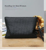 Men's Large Capacity Soft PU Wallet Envelope Bag Business Leisure