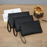 Men's Large Capacity Soft PU Wallet Envelope Bag Business Leisure