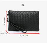 Men's Large Capacity Soft PU Wallet Envelope Bag Business Leisure
