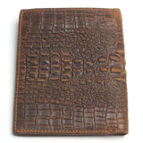 Vintage Style Men's Leather Wallet Billetera Hombre