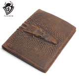 Vintage Style Men's Leather Wallet Billetera Hombre