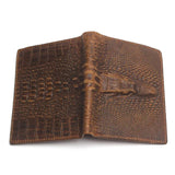 Vintage Style Men's Leather Wallet Billetera Hombre