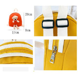 Personalised Kids Animal Backpack - Plush Cartoon Mini Daypack