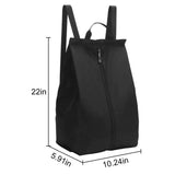 Nylon Folding Backpack Dry Wet Compartment Gym Bag