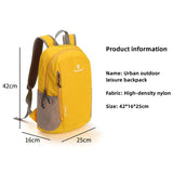 15L Ultralight Foldable Backpack Waterproof Outdoor Travel Sports Hiking Cycling