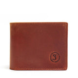 Vintage Crazy Horse Leather Wallet Men Purse Clutch Bag