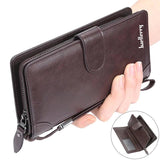 Men Clutch Bag PU Large Capacity Multifunction Wallet For Men