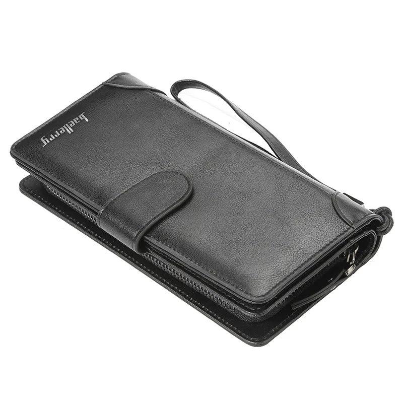 Men Clutch Bag PU Large Capacity Multifunction Wallet For Men