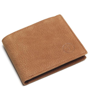 Crazy Horse Leather Men Wallets Vintage Wallet For Cowboy Top Thin