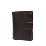 Short Style Men's Cowhide Wallet Retro Leisure