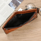 Men's Leather Wallet Coin Purse Short Clutch