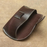 Leather Sunglass Pouch Wallet Case Glasses Bag