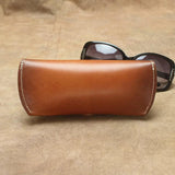 Leather Sunglass Pouch Wallet Case Glasses Bag